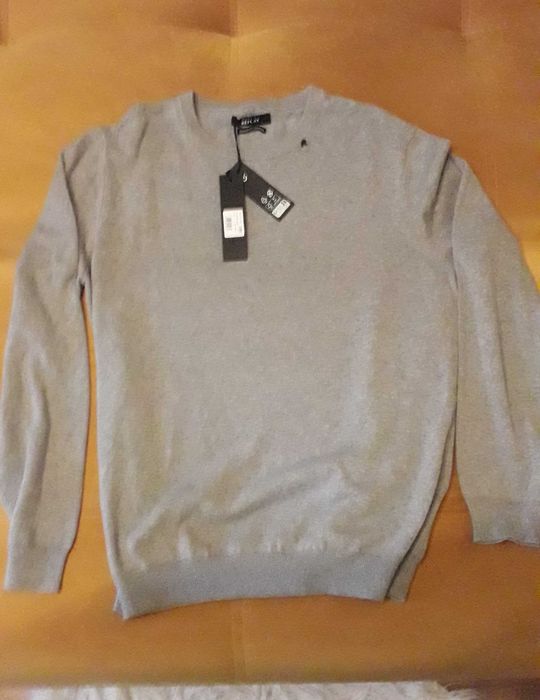 Sweter męski Replay XL szary