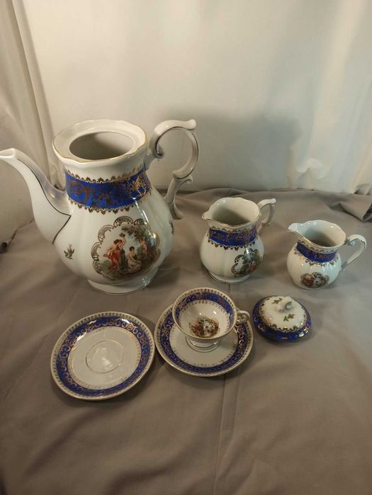 Неполный сервиз мадонна OSKAR кобальт винтаж