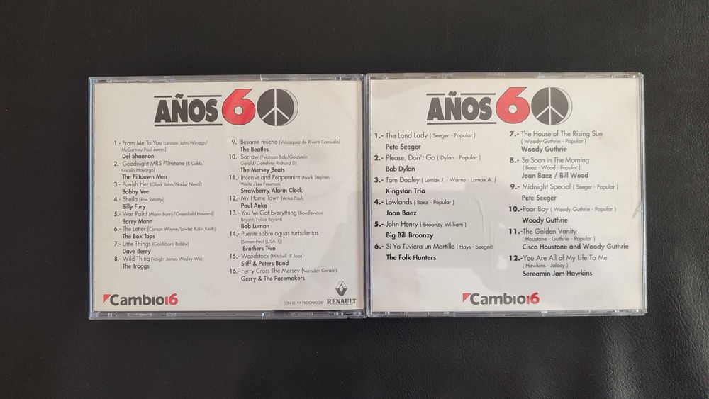 Anos 60: Rock Total / Folk (2 CD)