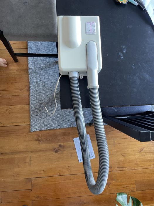 Secador cabelo de parede