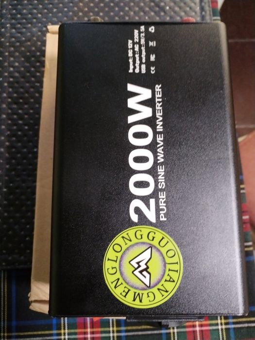Инвертор 2000ват 12вольт Чиста синусоїда
