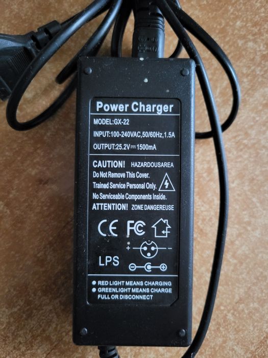 Zasilacz do hulajnogi