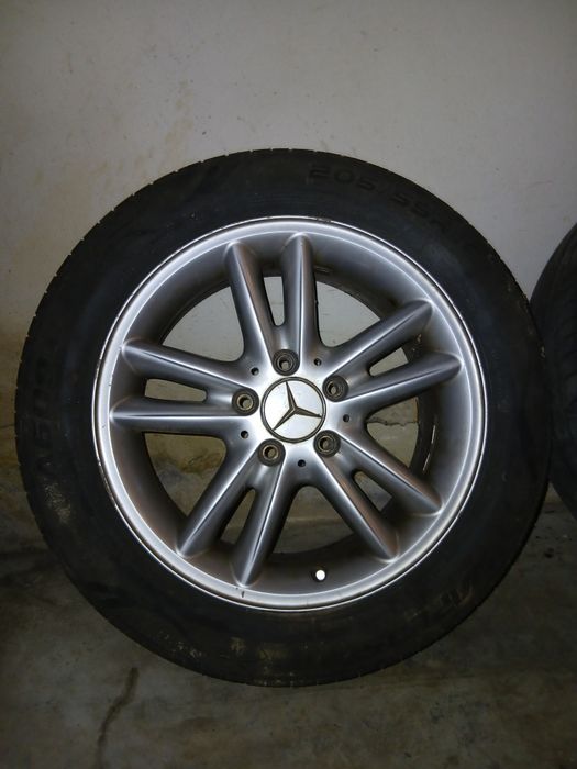 Jantes Originais Mercedes CLK (C208) + Pneus Michelin 205/55 R16