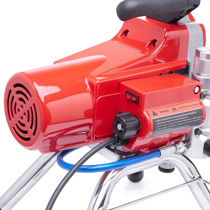 AGREGAT MALARSKI 1800W 2,5L/min 4 DYSZE WĄŻ 23m 5x filtr cleanshot