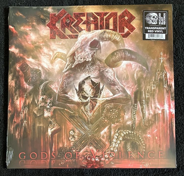 Kreator - Gods of Violence LP transparent red vinyl