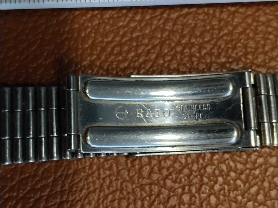 Bransoleta RADO 18mm L= 14cm dobry stan