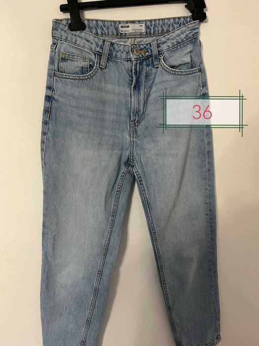 Spodnie jeansowe bershka