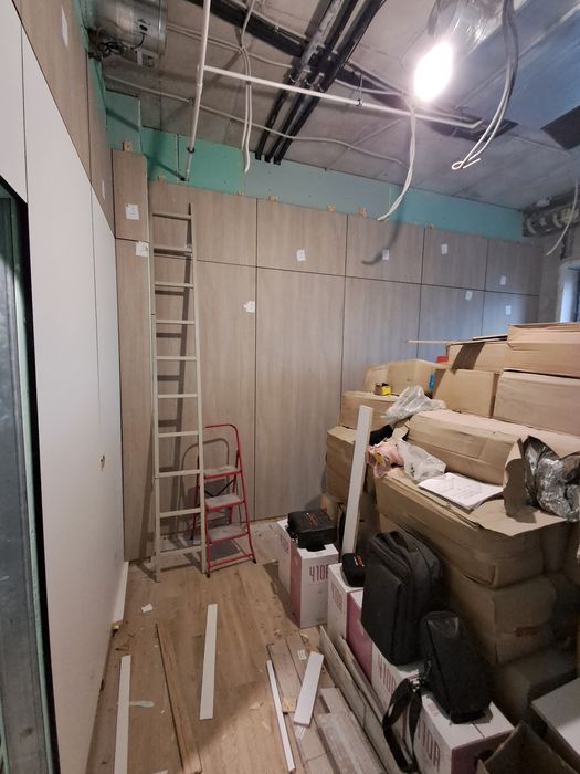 Монтажні роботи вагонка, МДФ панелей, обшивка балконів – Одеса