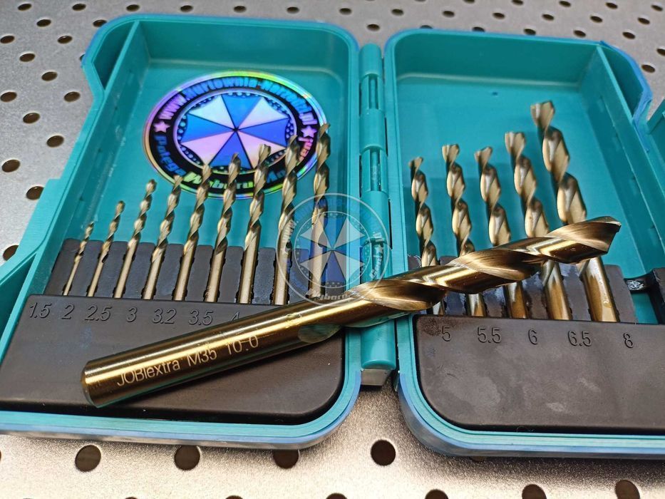 wiertła kobaltowe zestaw wierteł do metalu zestaw wierteł do metalu