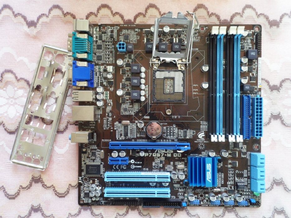 Материнська плата  Socket  1156   Asus P7Q57-M DO