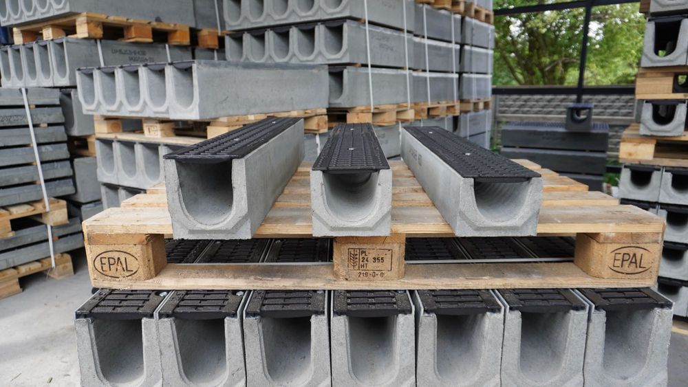 ODWODNIENIE LINIOWE B125 14x12,5 Betonowe Żeliwo!