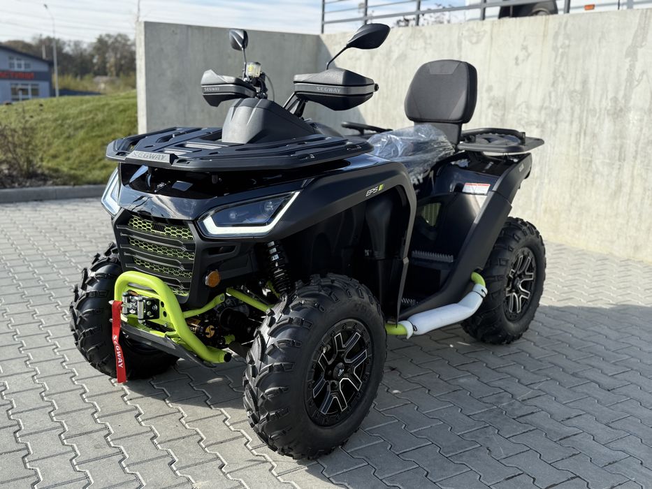 NEW SEGWAY SNARLER 600 AT6L FULL Equipped Black 2024 Доставка/Кредит