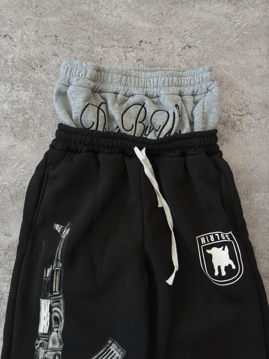 Solrim baggy Pants Al сірі спортивні штани беггі широкі солрім corteiz