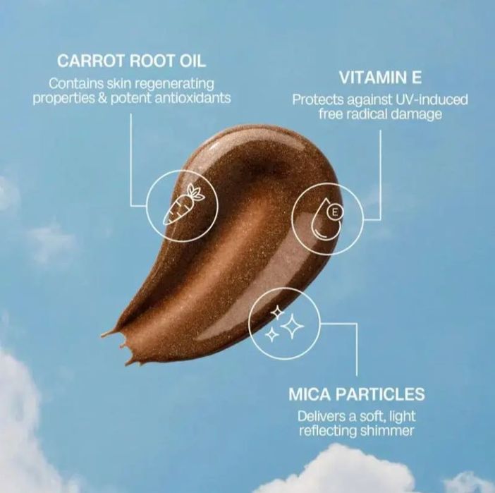 Bali body Bronze shimmering tanning gel Сяючий гель для засмаги SPF15