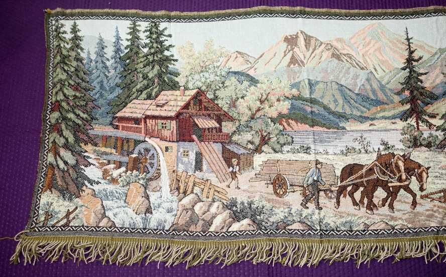 Antyk.Kilim na ścianę.Duża makatka.