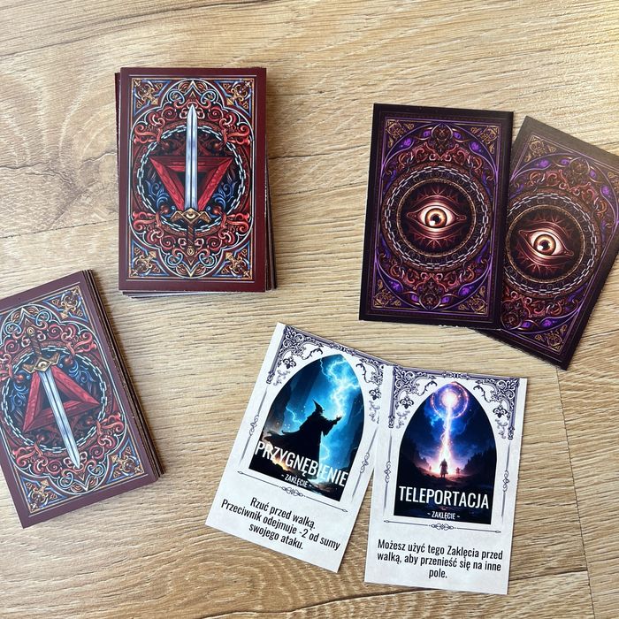 Talisman Magia i Miecz 5 Nowe Karty Przygód 3 Dodatkowe 48 Kart +Czary