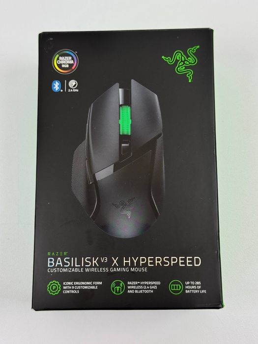 Бездротова ігрова комп'ютерна миша Razer Basilisk V3 X HyperSpeed