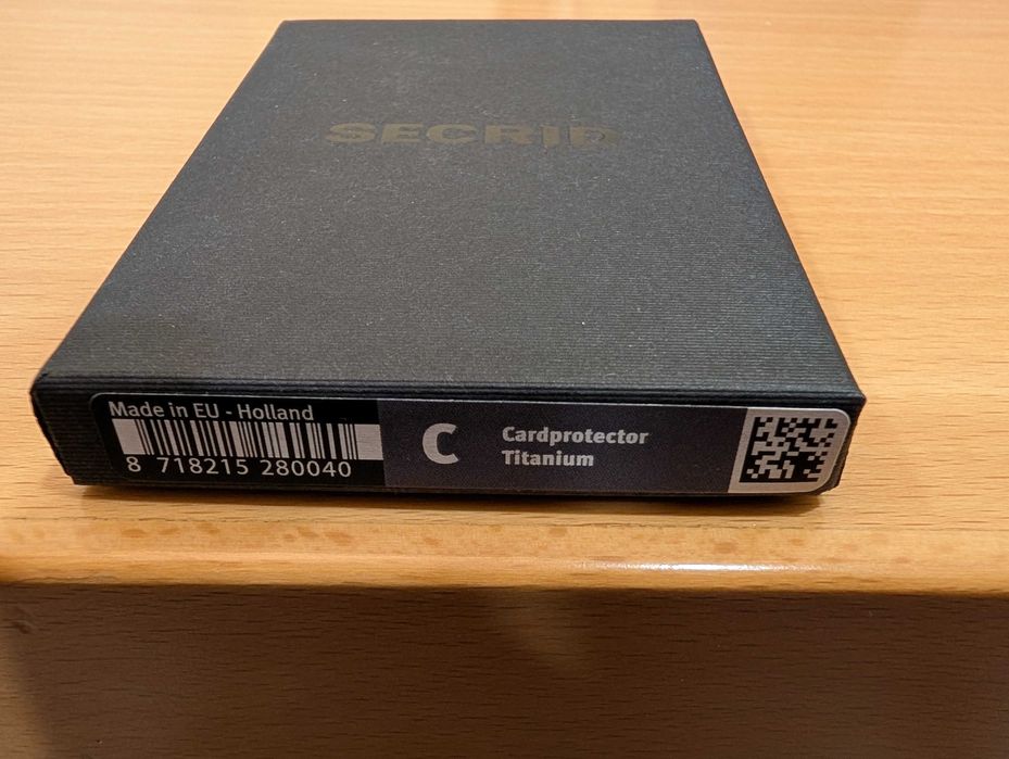 SECRID cardprotector com bloqueio RFID/NFC