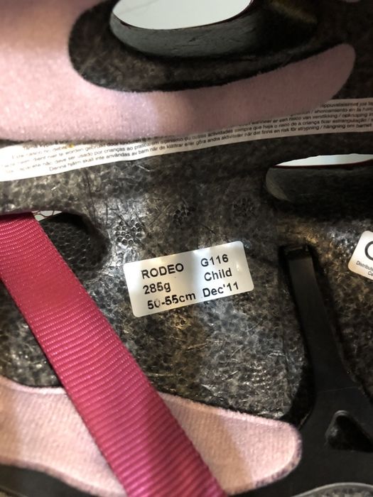 Детский велошлем 50-55 см на девочку Шлем велосипедный