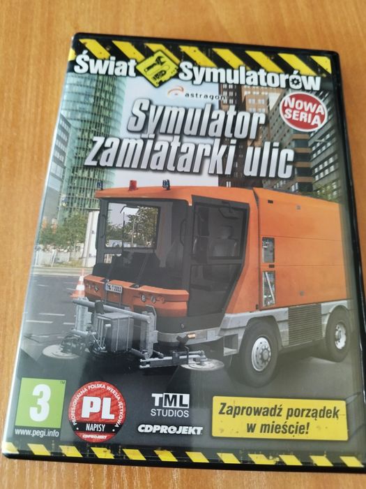 Symulator zamiatarki ulic gra Pc