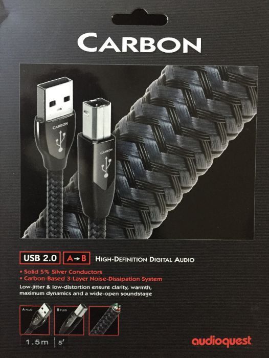 USB кабель AudioQuest Pearl/Forest/Carbon/Diamond/Coffee  A-B,B-C