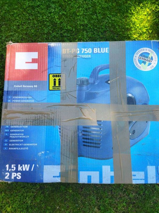 Генератор Einhell bt-pg 750