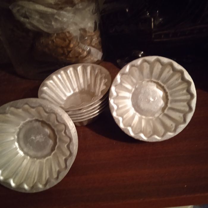 Формочки для выпечки кексов.