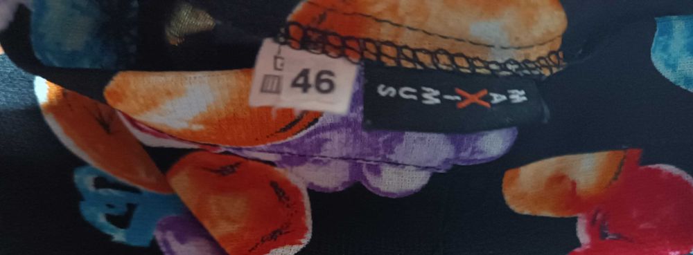Długa spódnica MAXIMUS z rozcięciami po bokach "46"