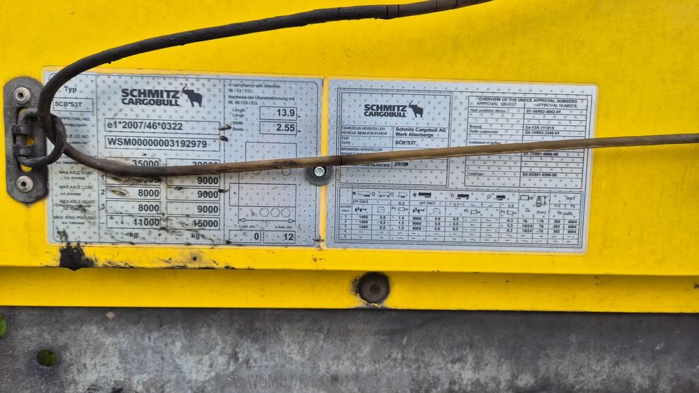 Schmitz Cargobull AG VARIOS / Coilmulda / Podnoszony dach / Hydraulika  / Pierwszy właściciel / SUPER STAN