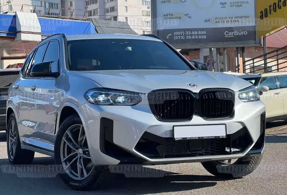 Комплект рестайлинга X3M F97 LCI 2022+ для BMW G01 (2018-2021) Обвес