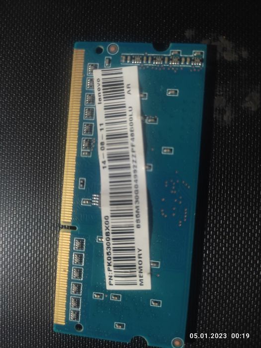 Оперативна пам'ять для ноутбука DDR3, оперативка 2 Гб