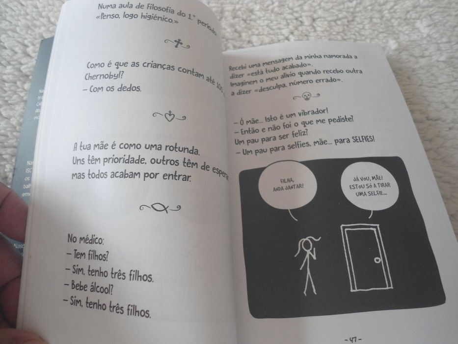 O Sagrado Caderno das piadas por Pedro Cristo, Gonçalo Castro e outro