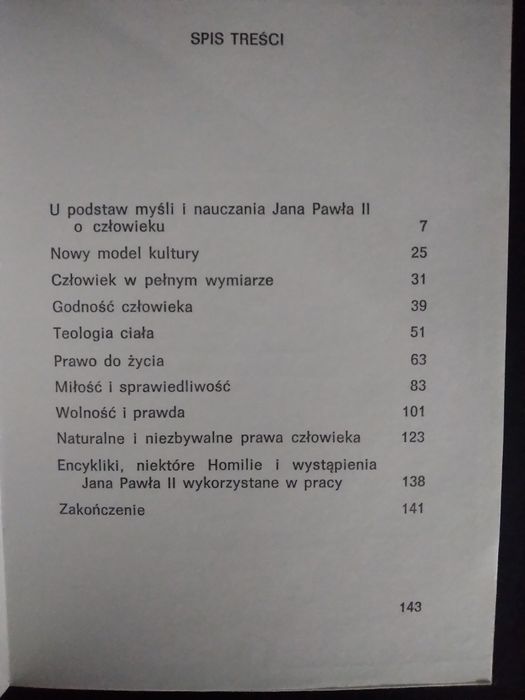 Człowiek w nauce Jana Pawła II- Jacek Czajowski
