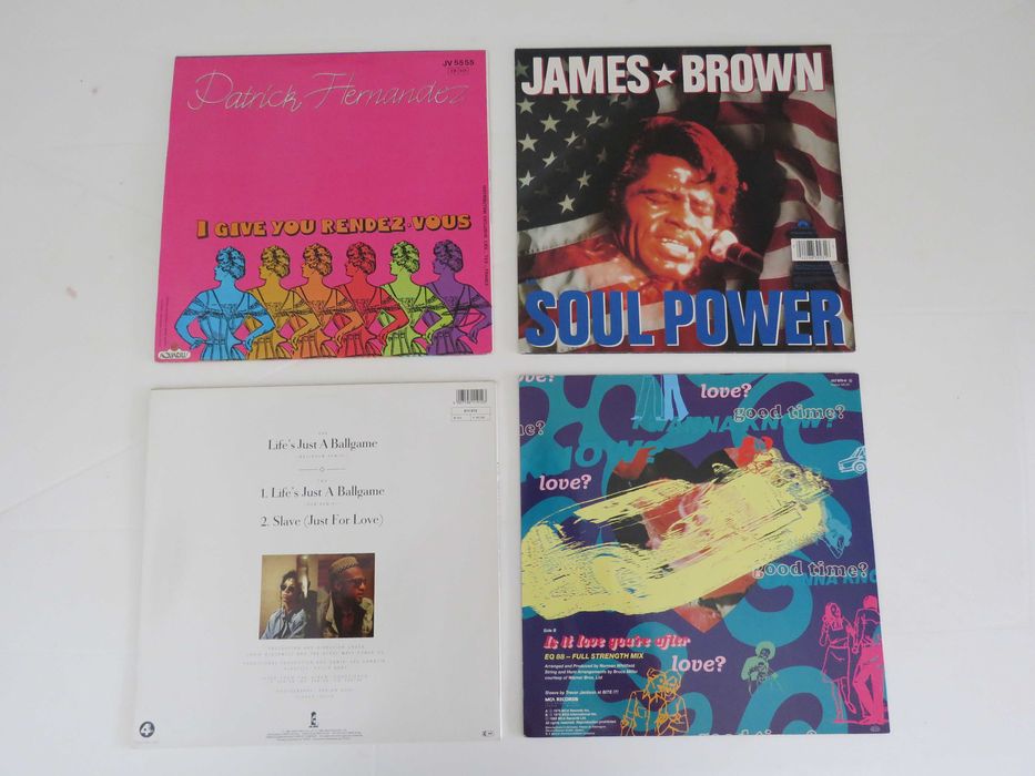 Vinyl 45": James Brown, Patrick Hernandes, Rose Royce, Womack & Womack