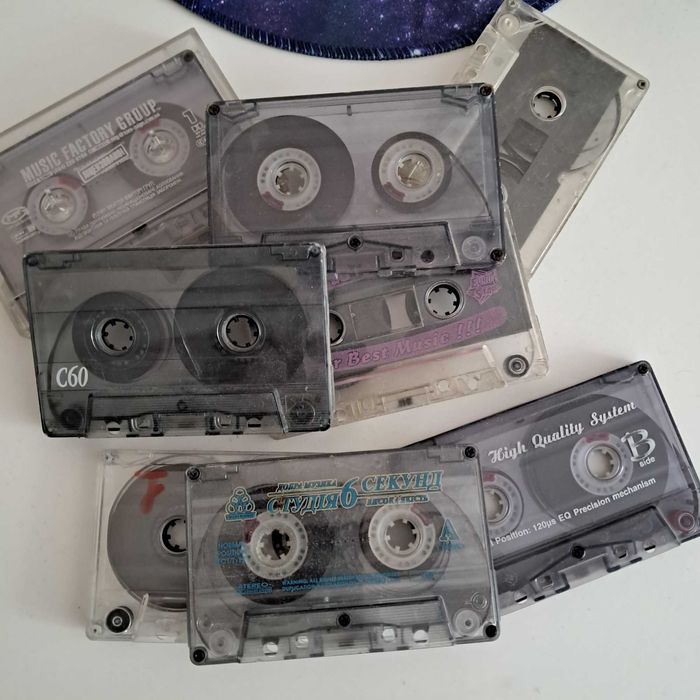 старі касети 22 шт