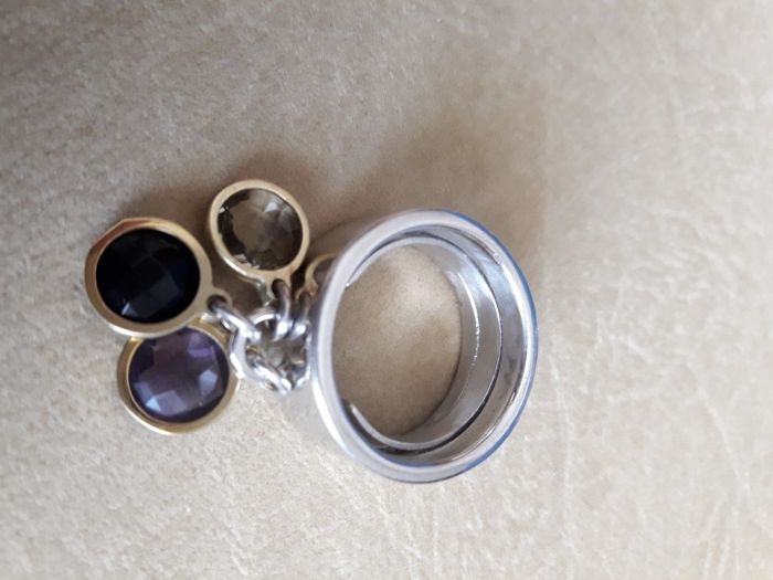 Anéis em prata com Zircónias Eugénio Campos