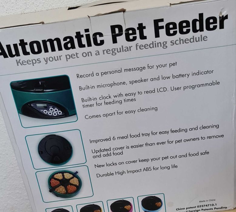 dispensador de comida para animais