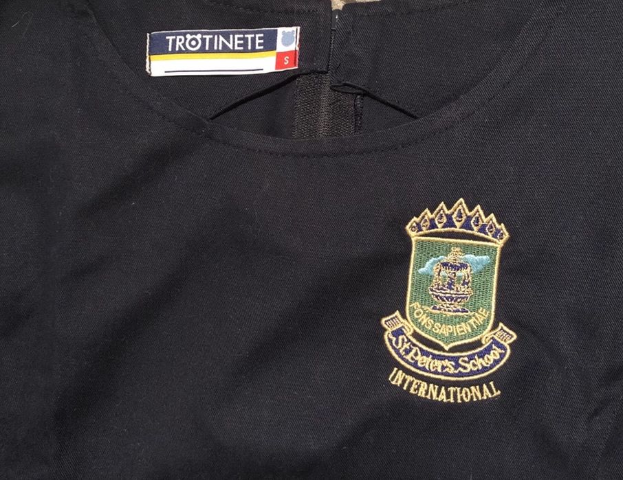 Vestido da Farda Colégio St. Peters School - Tam. S.