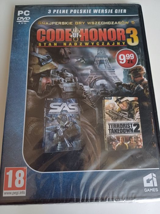 Code of Honor 3 stan nadzwyczajny PC dvd