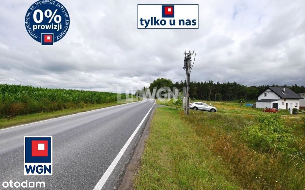 Działka budowlana 1480 m² z mediami, blisko lasu - Widok 2