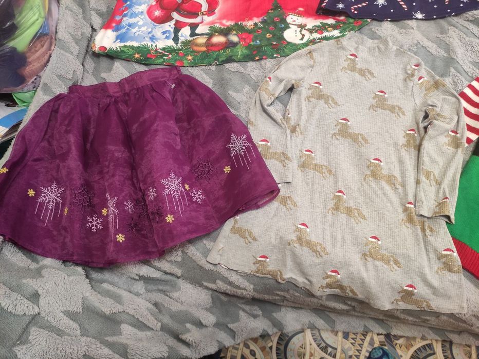 Кофта-толстовка,детская,подростковая, новогодний принт