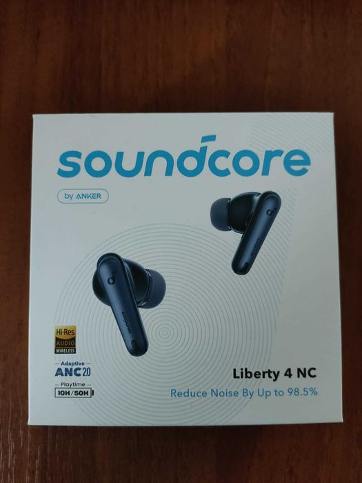 Навушники бездротові Anker Soundcore Liberty 4 NC! Нові, Navy Blue.