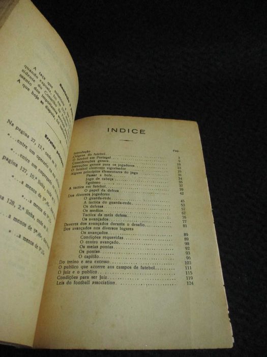 Livro Apontamentos e Recortes sobre Football Association Cosme Damião