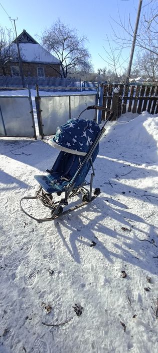 Санки - коляска б/в в гарному стані