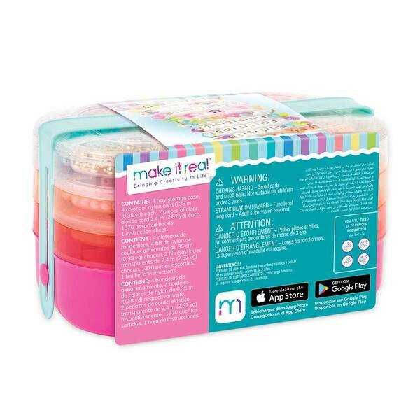 Make it Real Великий набір для створення браслетів Візьми з собою