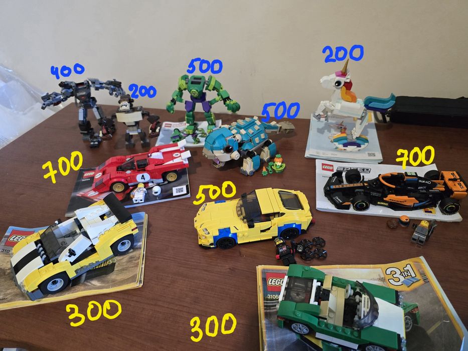 lego Speed Champions, Marvel, Creator, Chima, Jurassic