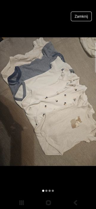 Body rozmiar 56 6 szt