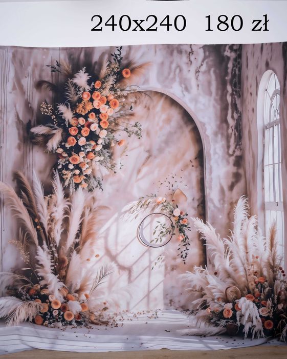 tło boho 240x240 material