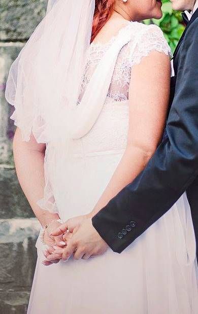 Biała suknia ślubna 44/46- Typ grecki