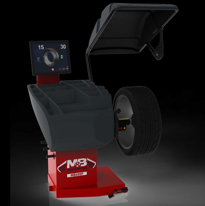 Wyważarka osobowa MB600P Laser - włoska/Grupa CEMB, nowa, wulkanizacja